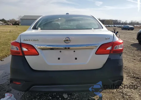 2019 Nissan Sentra S из США, поврежденный, VIN 3N1AB7APXKY360147